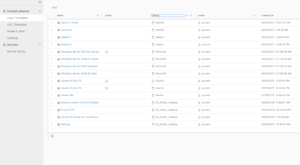 VM Template Catalog