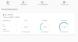 VDC Dashboard