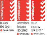 Zettagrid ISO Certifications